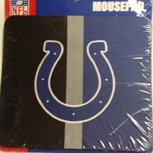 NFL Indianapolis Colts Team Logo Mouse Pad NEW Horseshoe